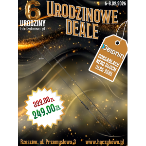 Delphin CorsaBlack NERO 360cm 3lb 2s wędka