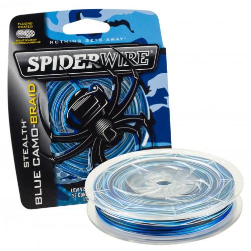 SpiderWire Stealth Blue Camo 0.06mm 137m plecionka