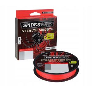 SpiderWire Stealth Smooth x8 0.33mm 38.1kg 150m Red plecionka
