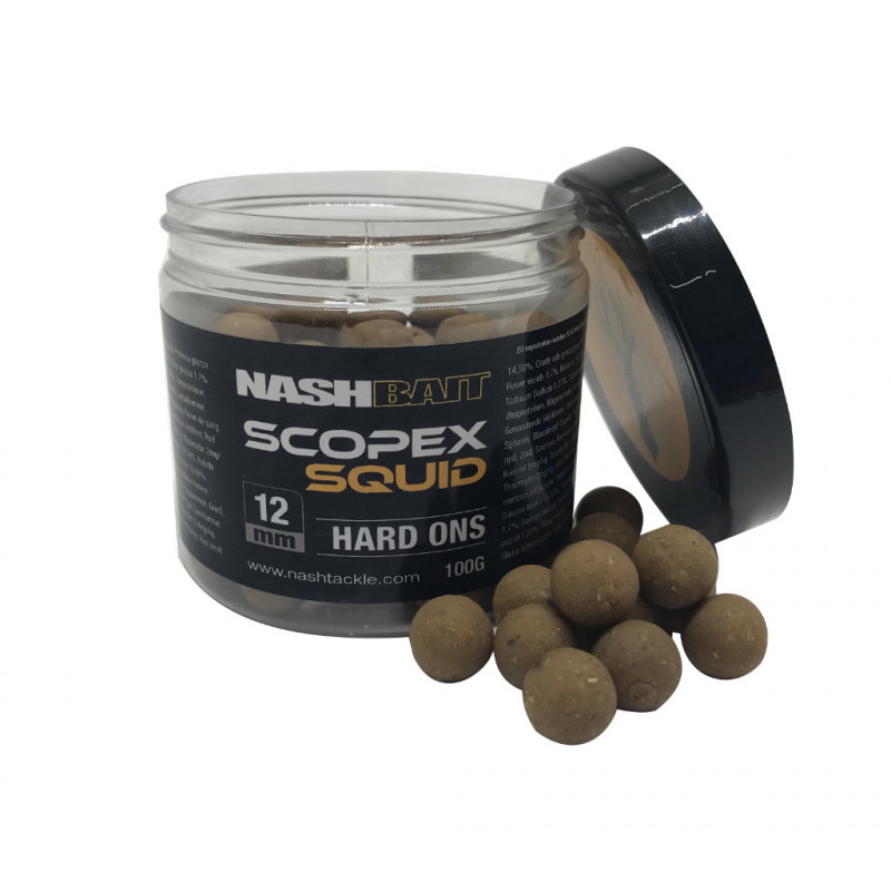 Nash Scopex Squid  Hard Ons 12mm 100g