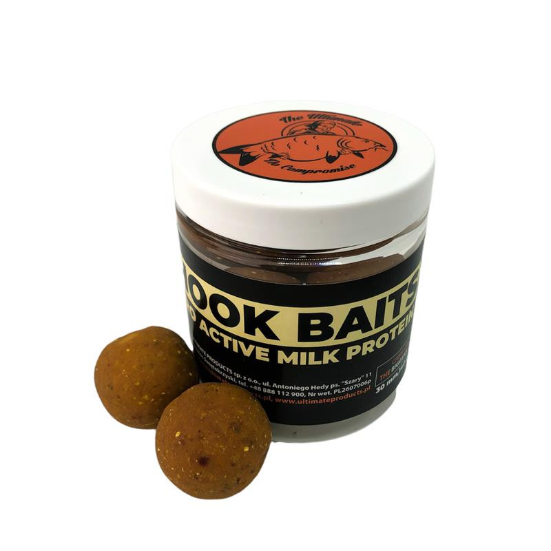 The Ultimate Hook Baits 30mm Pro Active Milk Protein