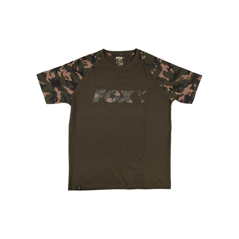 Fox T-Shirt Sleeves Khaki/Camo XXXL