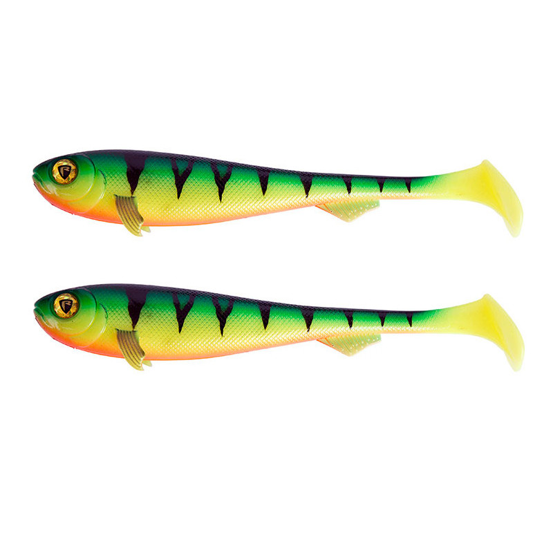 Fox Rage Super Slick Shad UV 18cm Firetiger 2szt.