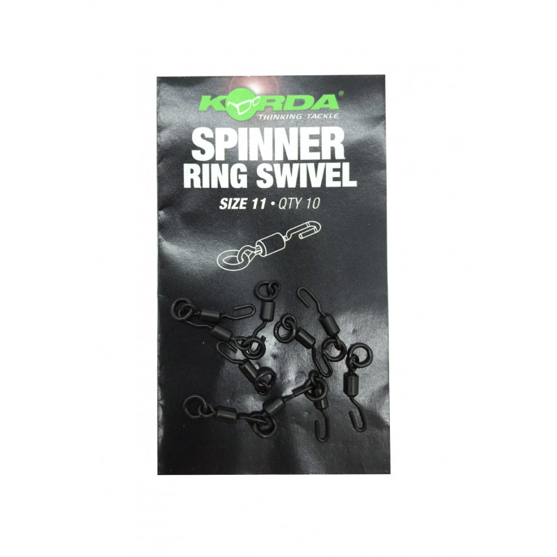 Korda Spinner Ring Swivel Size 11  Krętlik z pierś. i szybko.