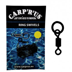 Carp’r’us Krętlik z kółkiem Ring Swivel r. 8 – 8szt. 