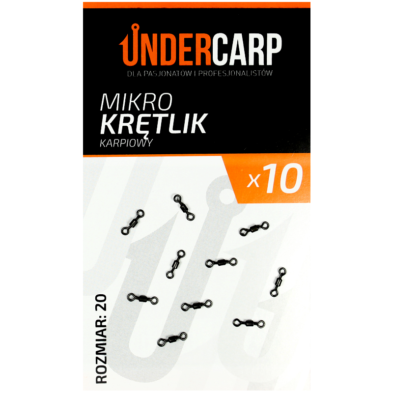 UnderCarp Mikro krętlik karpiowy r. 20