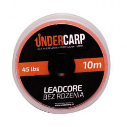 UnderCarp Leadcore bez rdzenia 45lbs / 10m Brązowy