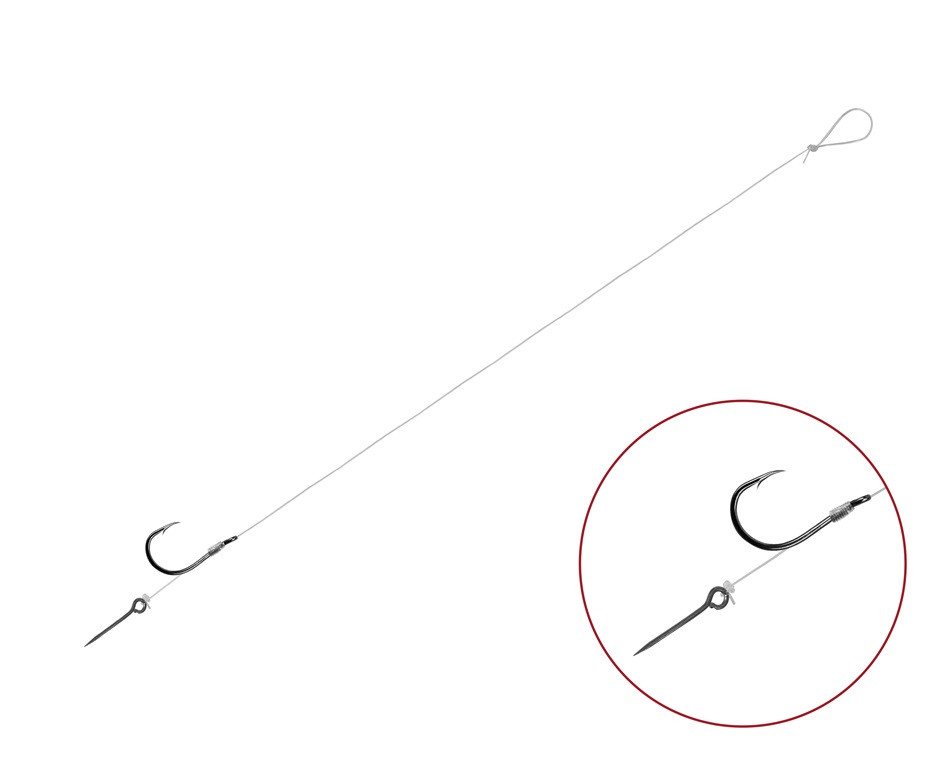 Delphin FLR Sting r.6 0.22mm 12cm 6szt gotowe przypony