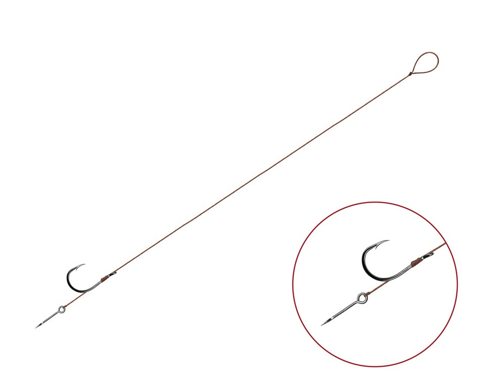 Delphin Proxi Sting plecionka 0.10mm r.6 12cm 6szt przypony