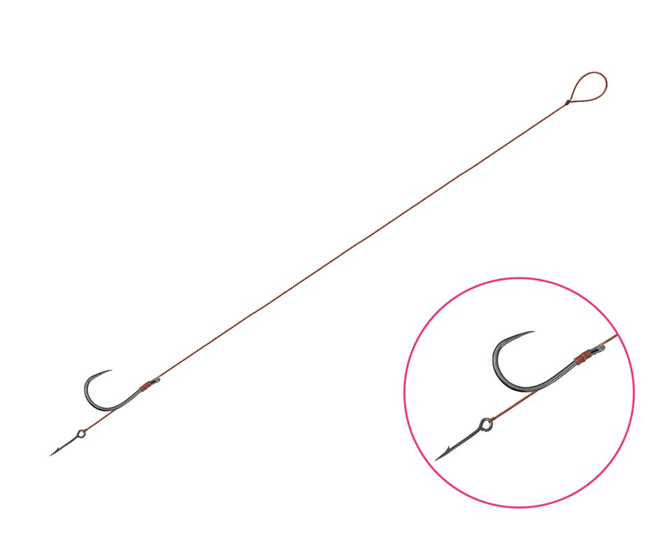 Delphin Proxi Sting plecionka 0.10mm r.6 8cm 6szt przypony