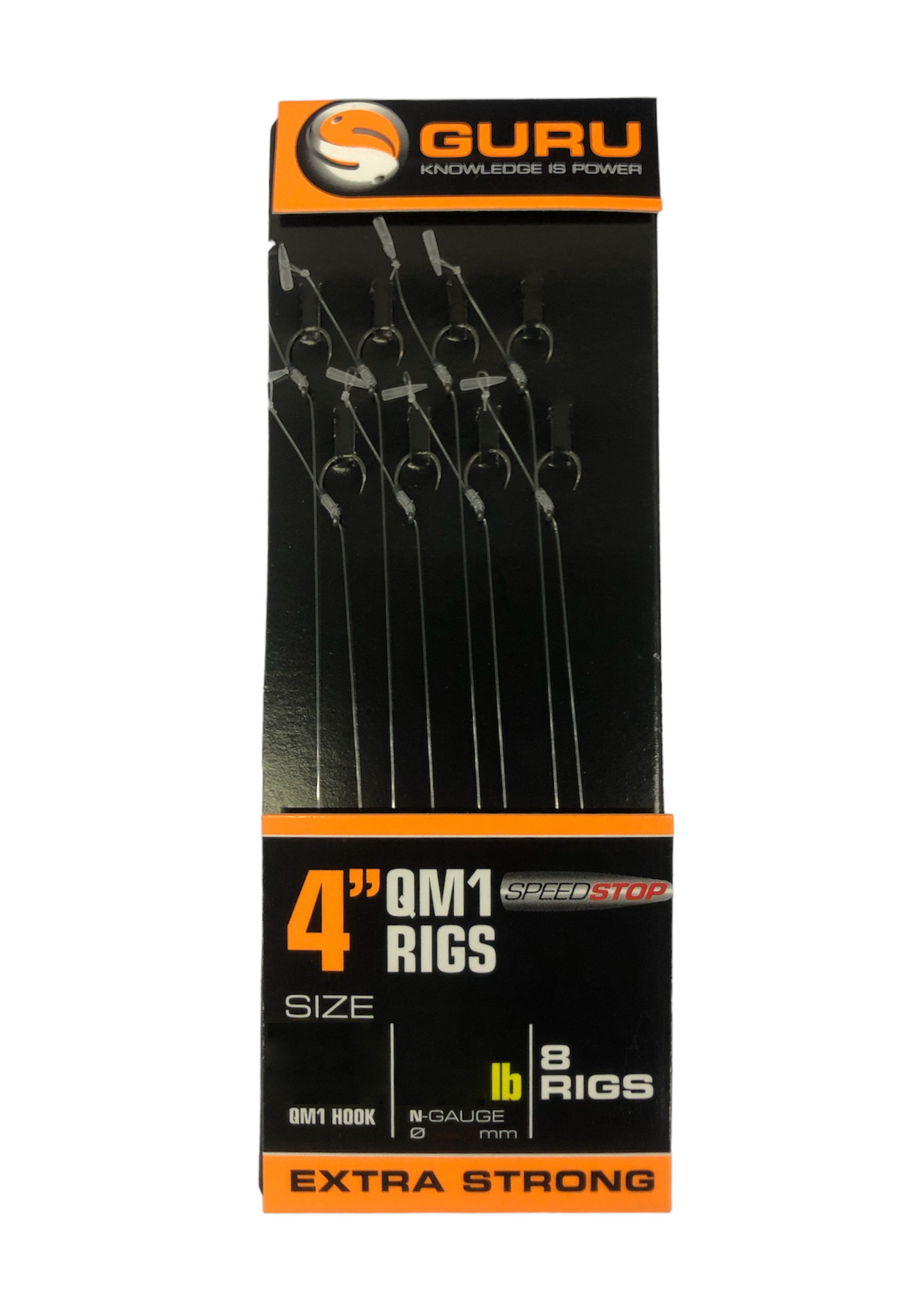 Guru QM1 Rigs Speedstop r.16 0.17mm 10cm przypony