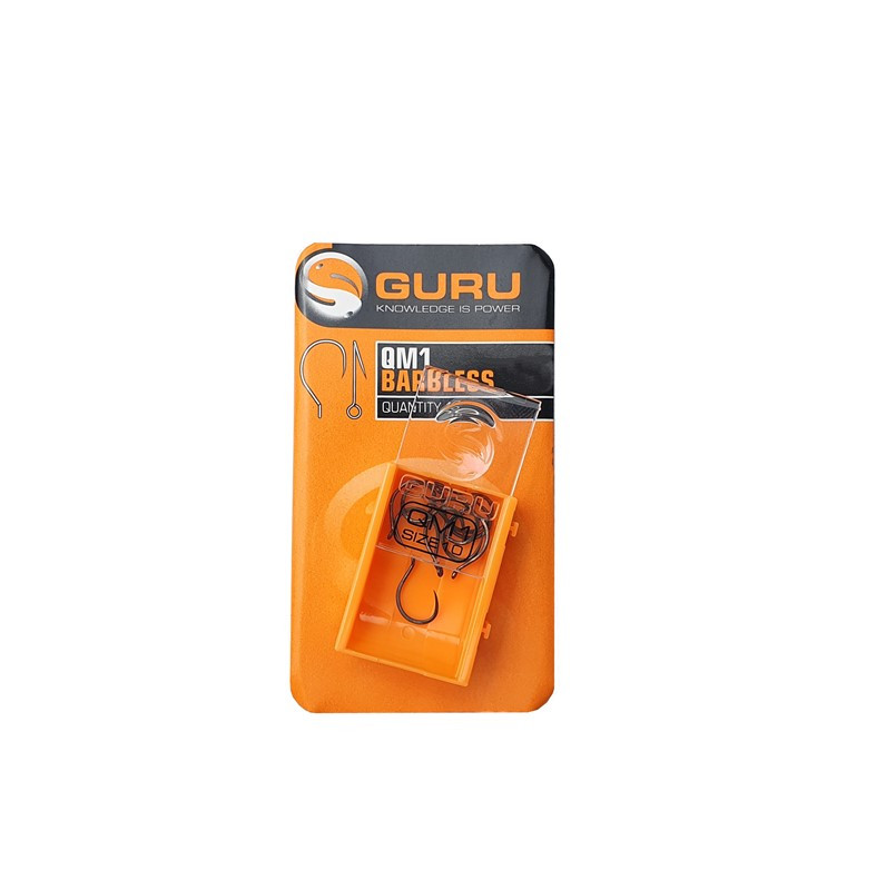 Guru QM1 Barbless r.10 10szt haczyki