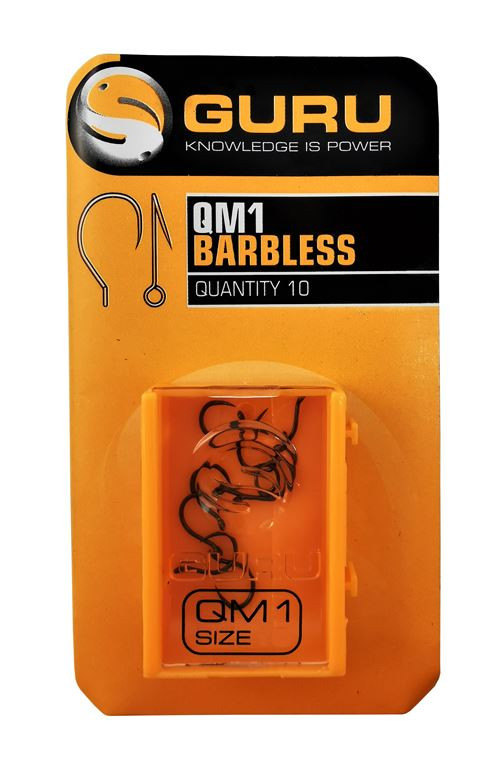 Guru QM1 Barbless r.16 10szt haczyki