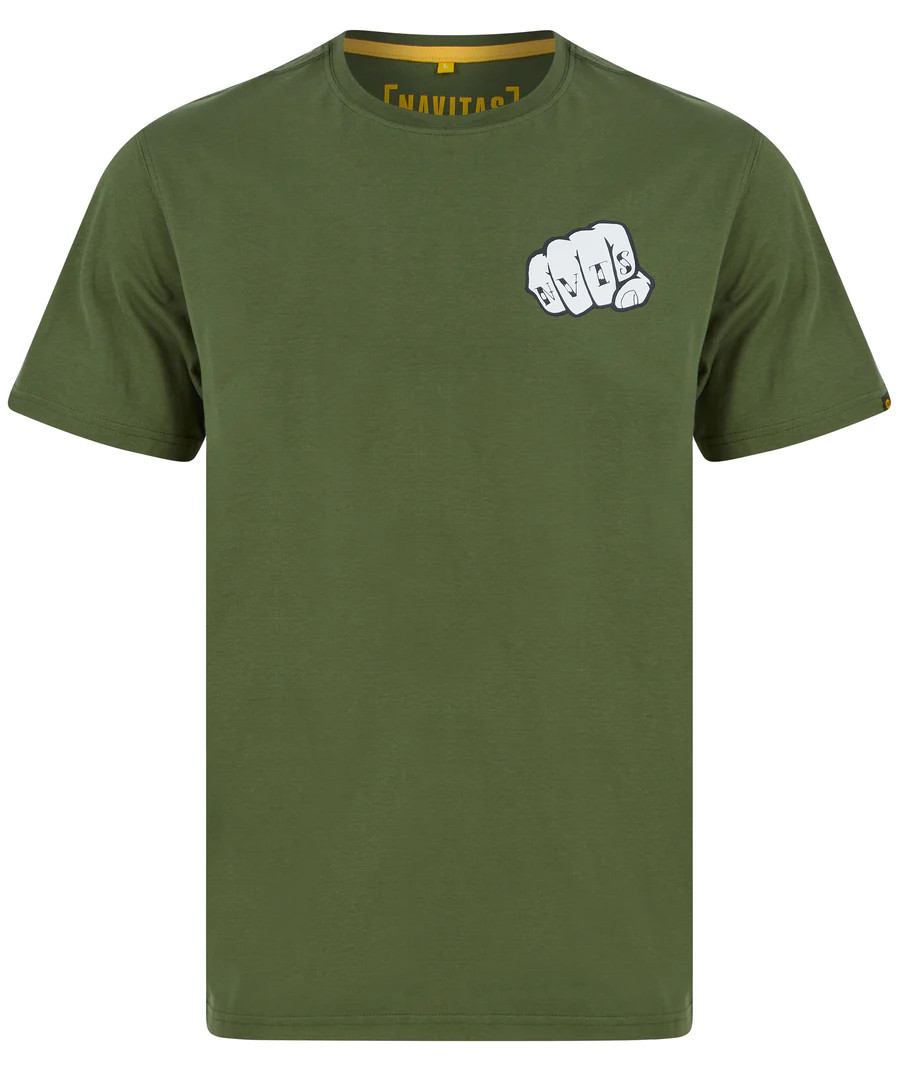 Navitas T-Shirt Tee Green Knuckles XL koszulka