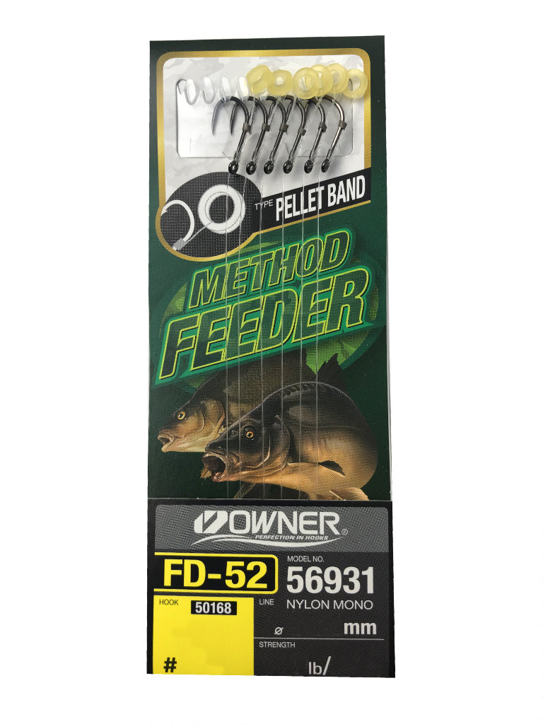 Owner Method Feeder gumka r.14 0.18mm 10cm przypony