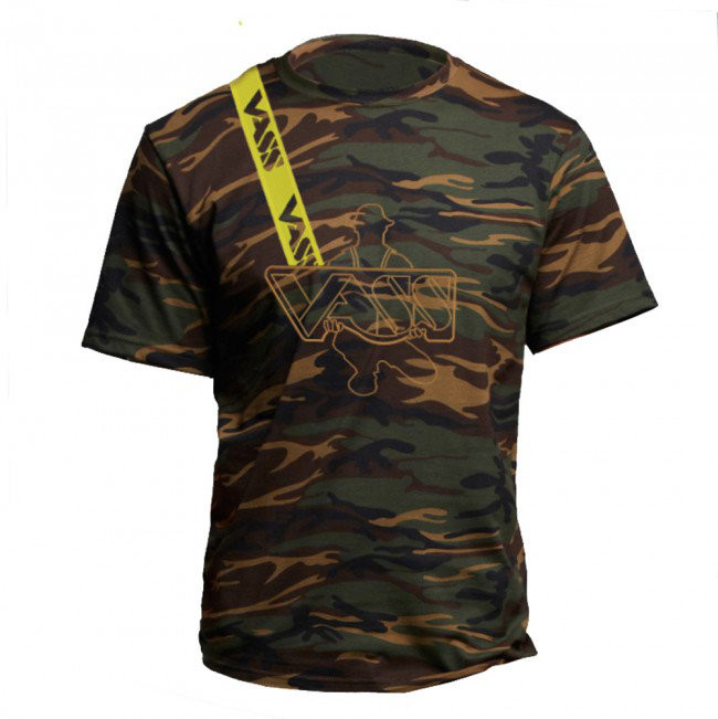 Vass T-Shirt Embroidered Camouflage W/STRAP XXL koszulka