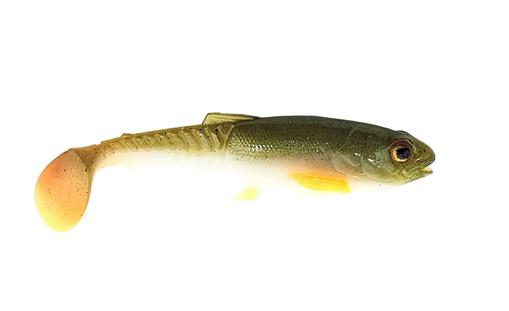 Savage Gear Craft Cannibal Olive Hot Orange 8,5cm