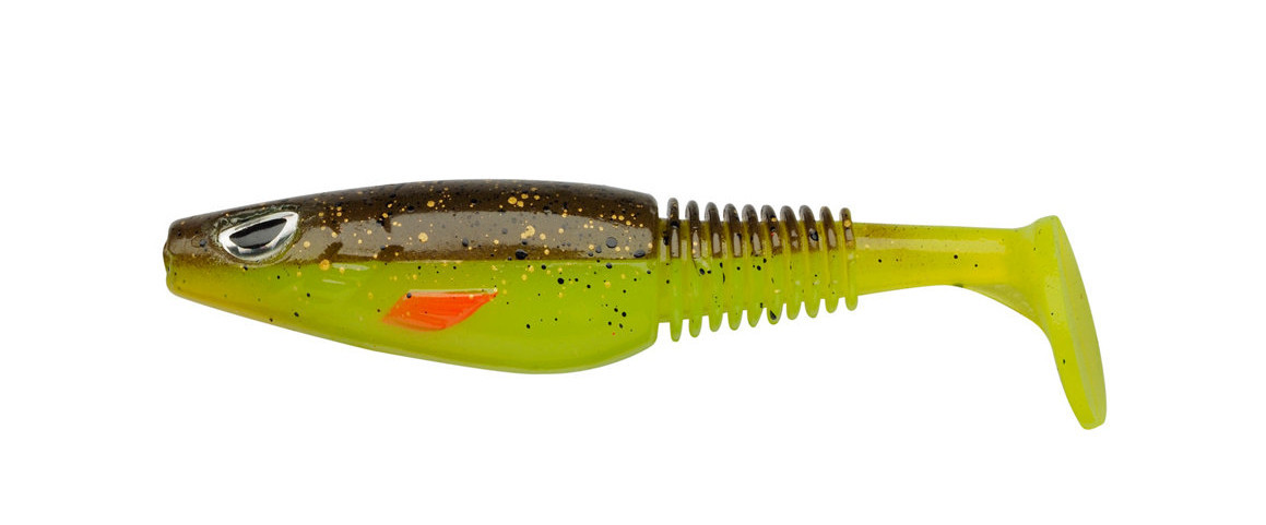Berkley Sick Swimmer 9cm Brown Chartreuse