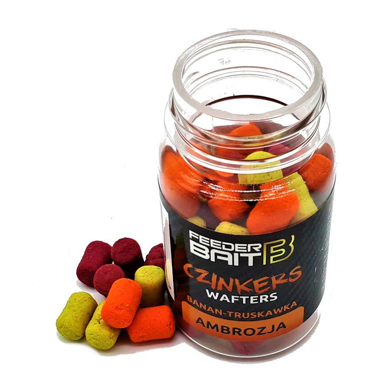 Feeder Bait Czinkers Wafters 6/9mm Ambrozja Banan-Truskawka