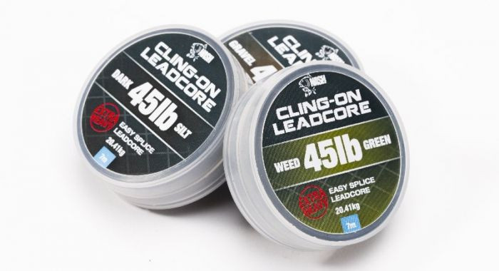 Nash 45lb  Cling-On Leadcore Gravel /Clay 7mtr
