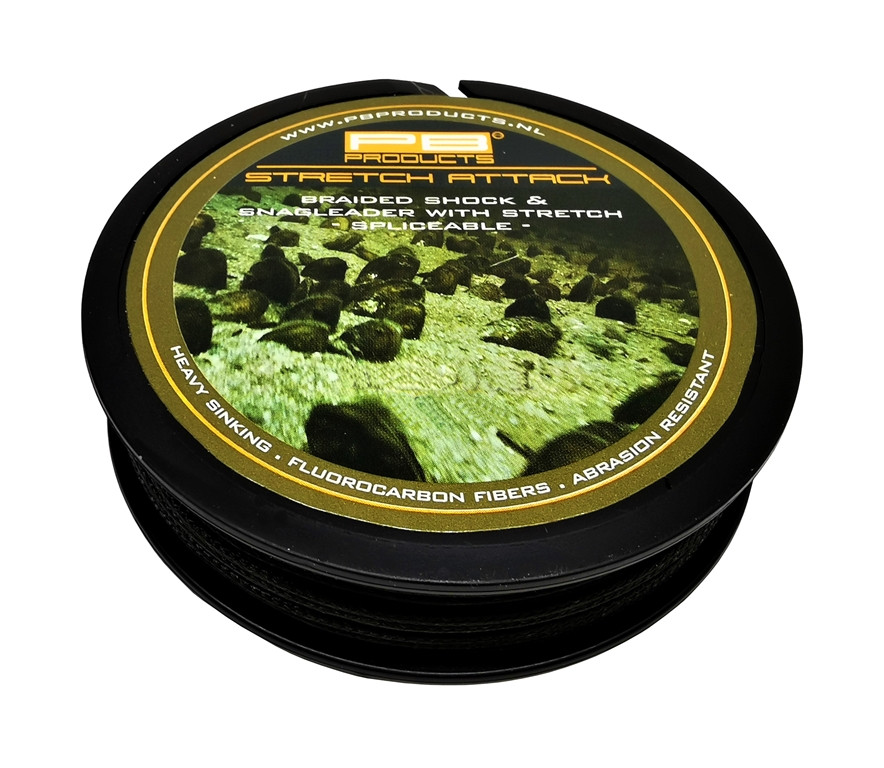 PB Products Stretch Attack 40lb Weed 10m Leader/Strzałówka