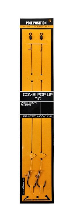 Combi Pop Up Rig Wide Gape Super 25lb 4 STRATEGY 2szt.