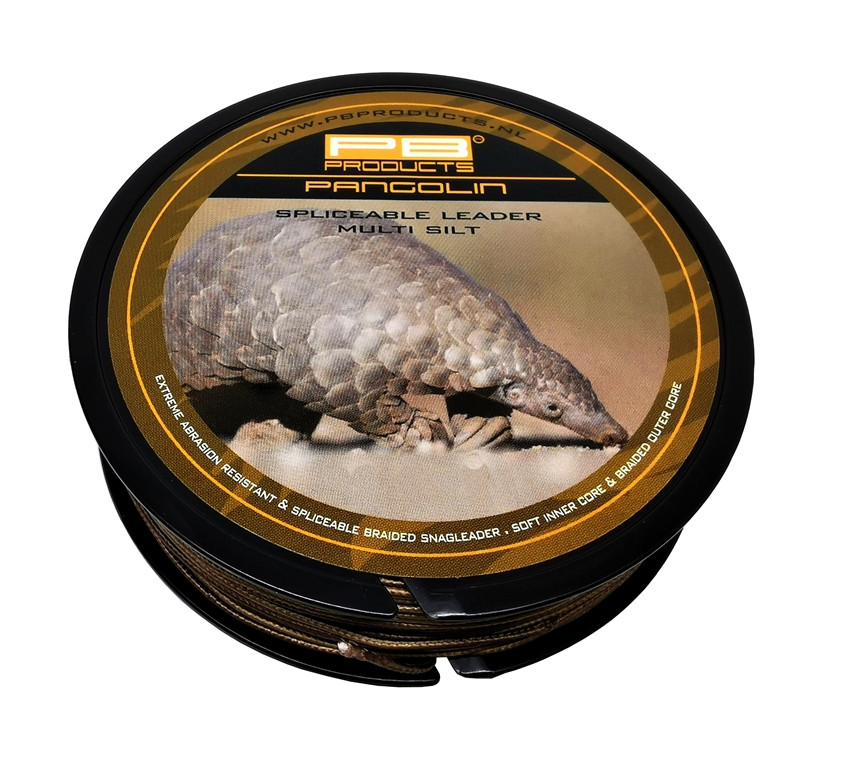 PB Products Pangolin Leader 45lb 30m Multi Weed Leader z rdzeniem z mikrowłóknami