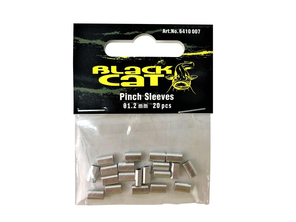 Black Cat Pinch Sleeves 20szt. 1.2mm rurki zaciskowe