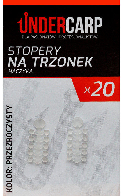 UnderCarp Stopery na trzonek haczyka 20szt. 