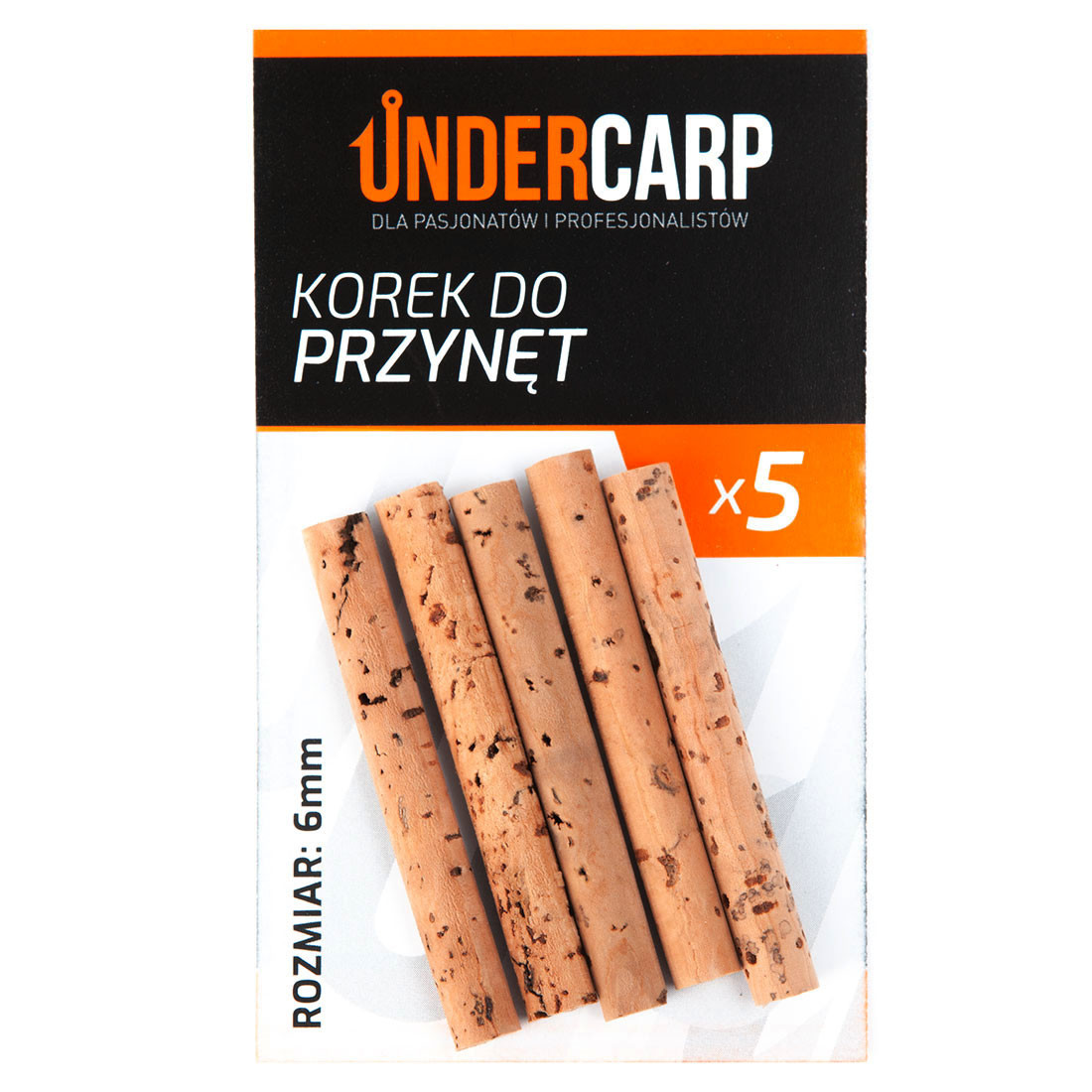 UnderCarp Korek do przynęt 6mm