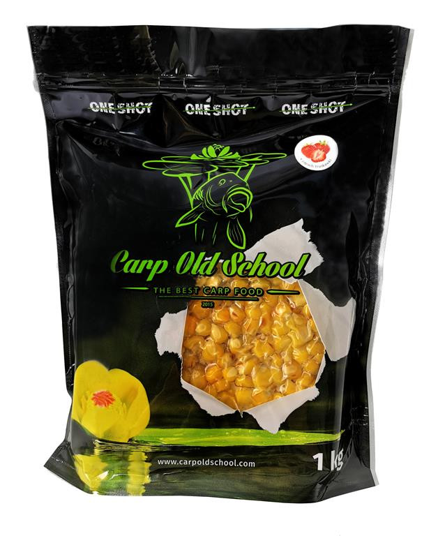 Carp Old School Gotowa Kukurydza- Truskawka 1kg
