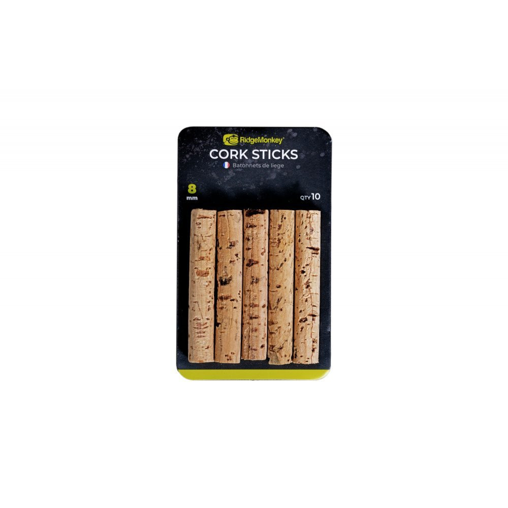 RidgeMonkey Pałeczki Korkowe Cork Sticks 8mm 10x