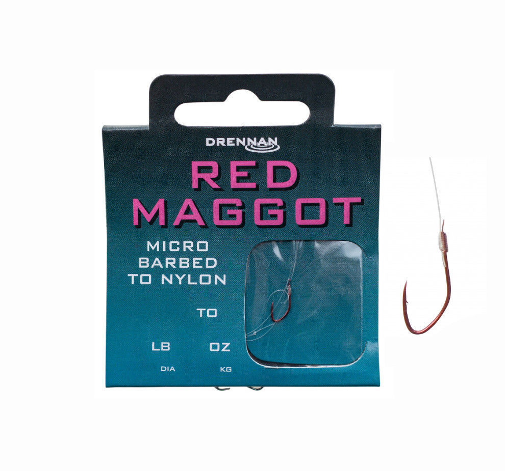Drennan Red Maggot Micro Barbed r.20 0.12mm 35cm przypony