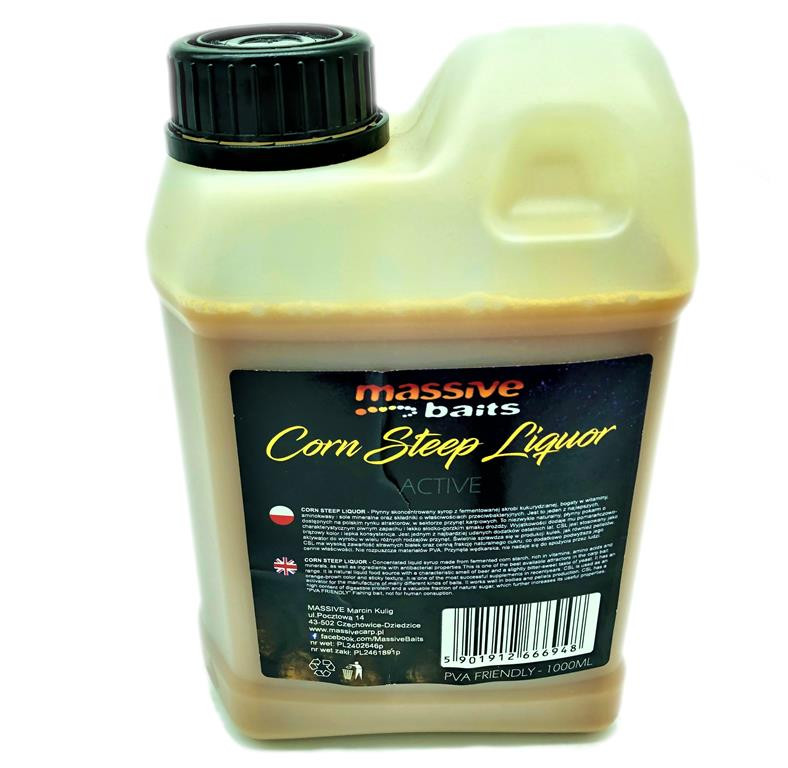 Massive Baits Corn Steep Liquor Active 1L

