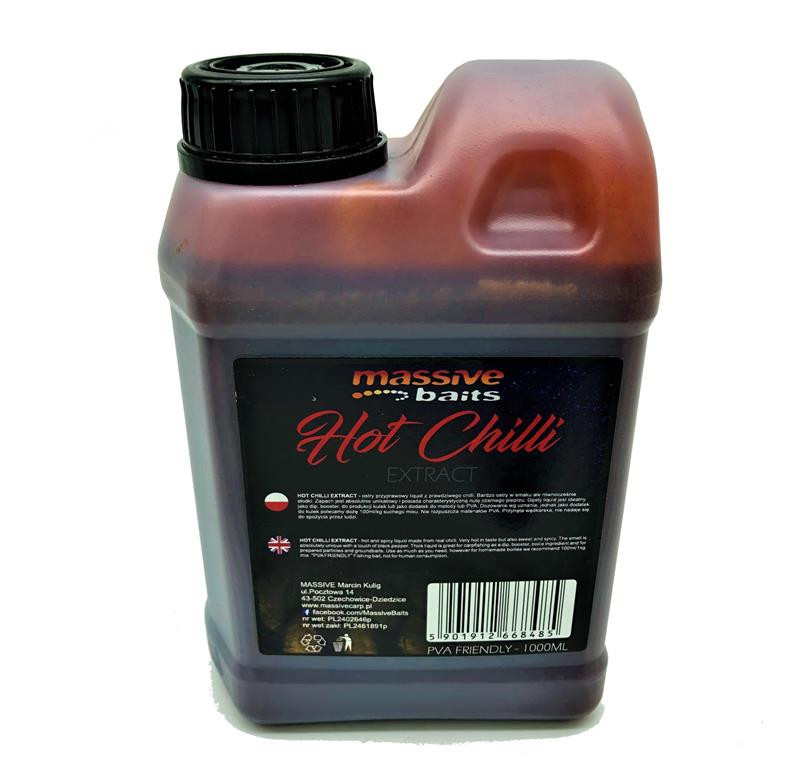 Massive Baits Hot Chilli Extract 1L 
