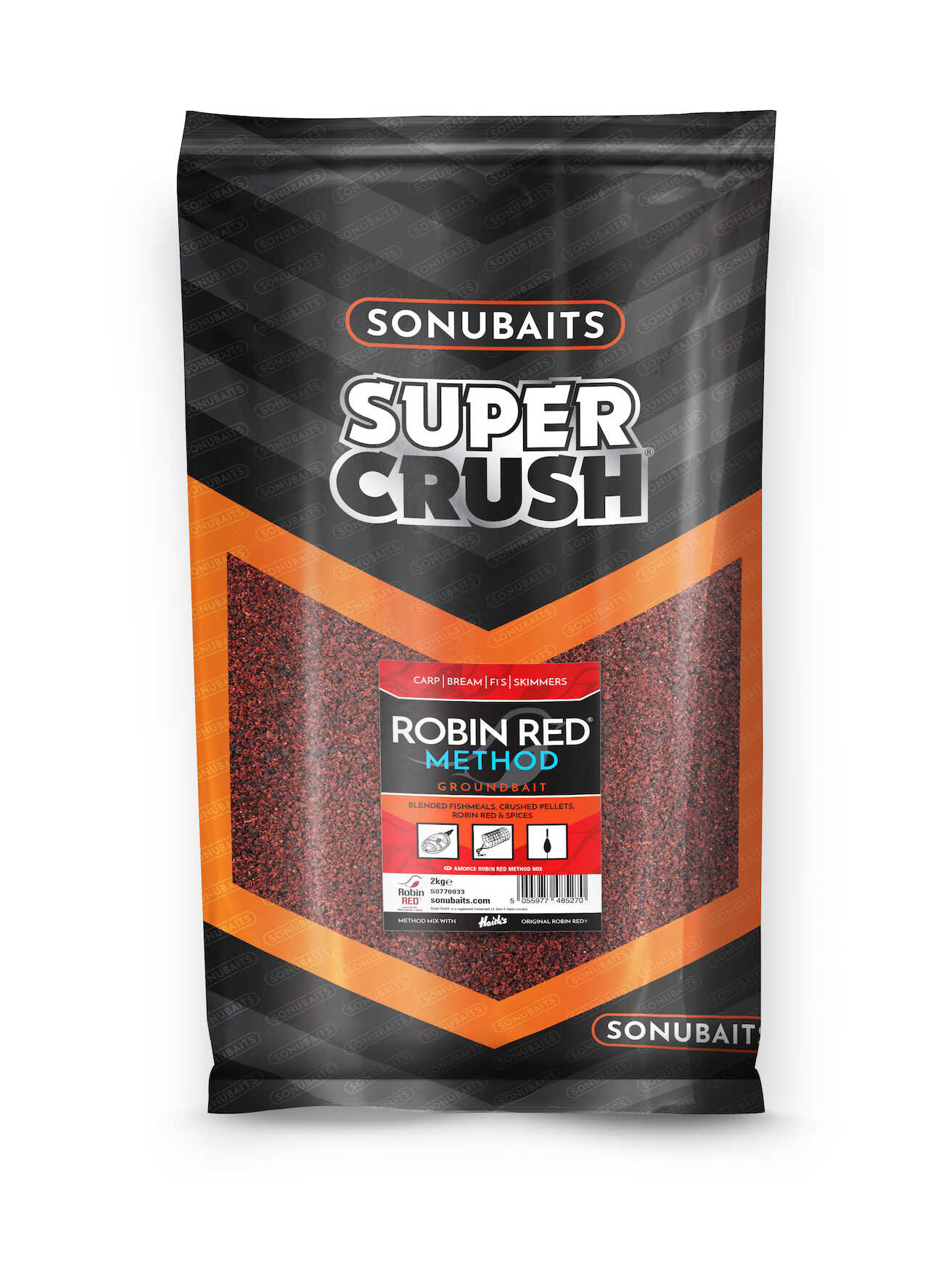 Sonubaits Supercrush Robin Red Method Mix 2kg zanęta