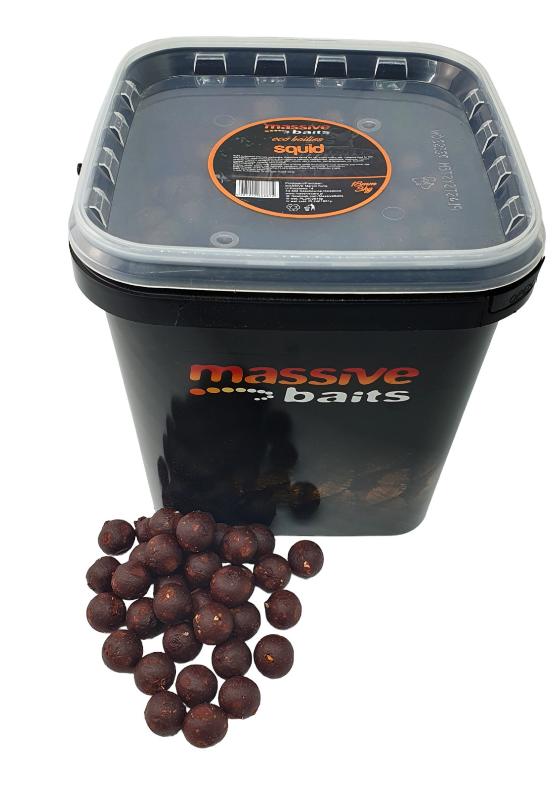 Massive Baits Eco Squid 18mm 3kg kulki zanętowe
