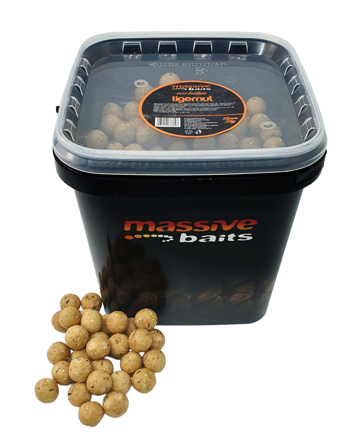 Massive Baits Eco Tigernut 18mm 3kg kulki zanętowe