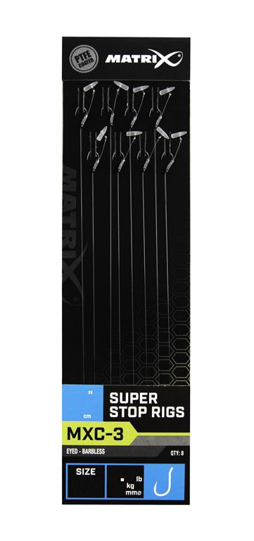 Matrix MXC-3 Barbless Super Stops r.14 0.18mm 10cm przypony