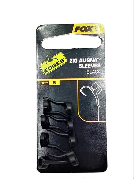Fox Zig Aligna Sleeves Black 8szt.