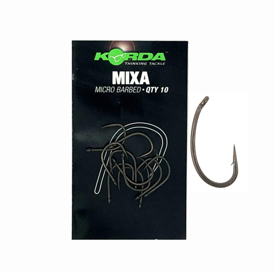 Korda Mixa Micro Barbed r.10 10szt. haki karpiowe