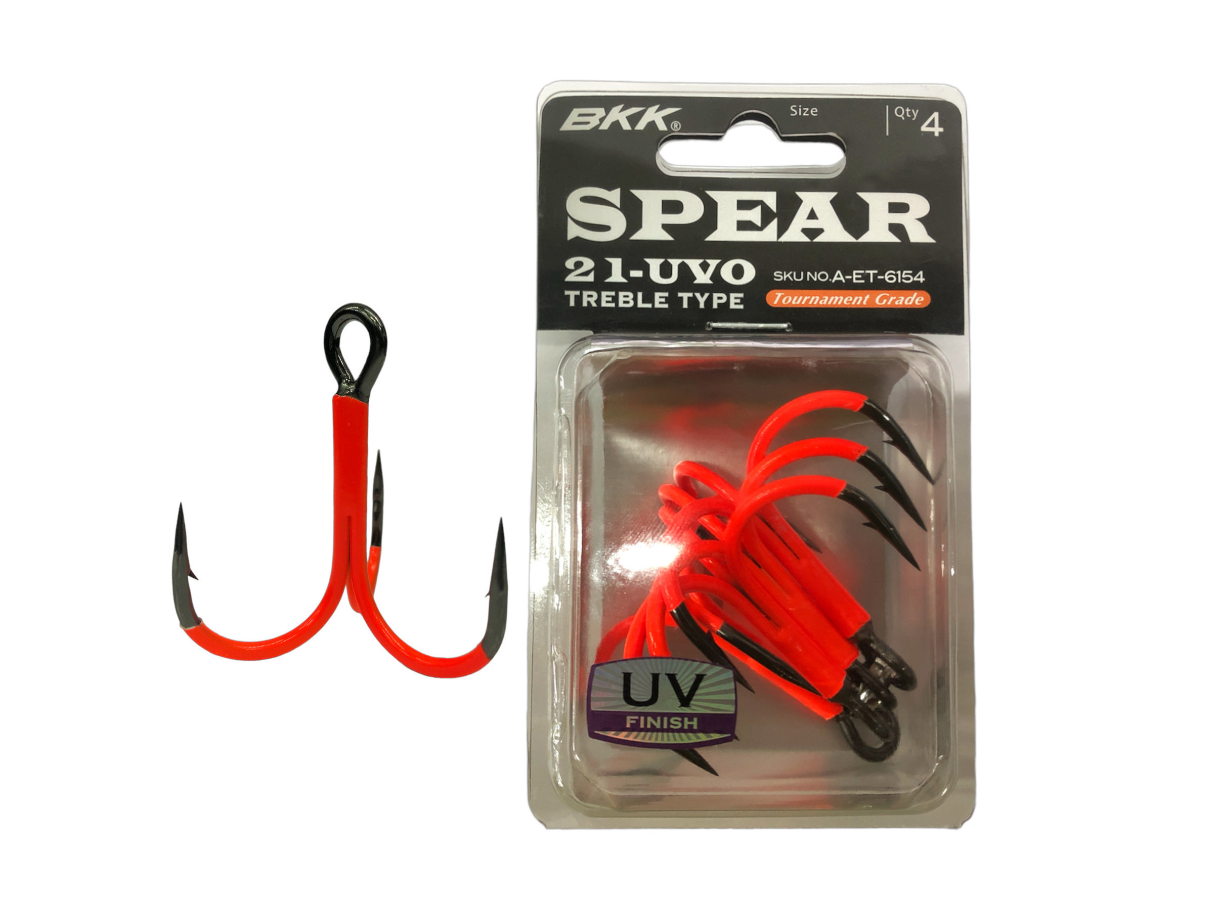 BKK Spear-21 UVO r.4/0 4szt. Kotwice