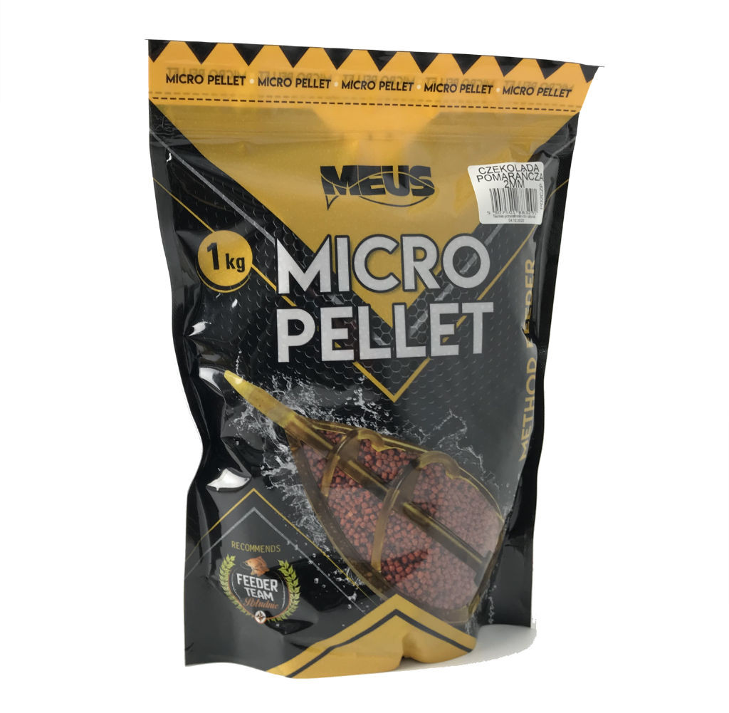 Meus Czekolada & Pomarańcza Micro Pellet 2mm 1kg