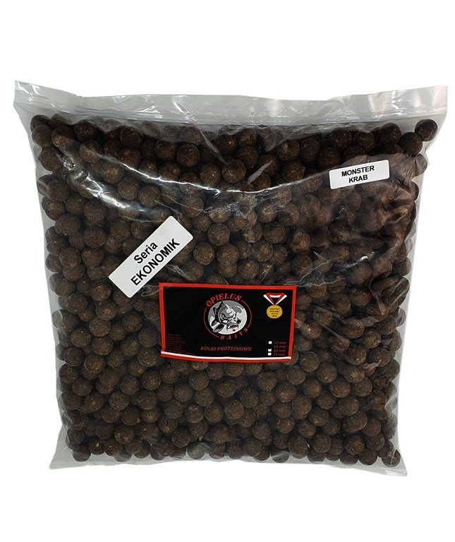 Opielus Baits Ekonomik Monster Krab 20mm 5kg kulki zanętowe
