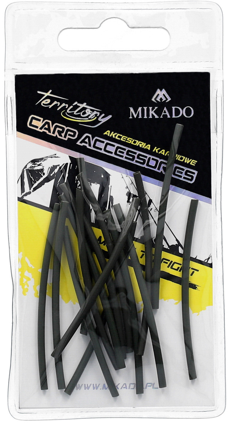 Mikado Rurka termokurczliwa 2.2x1.0mm 15szt. Ciemno zielony