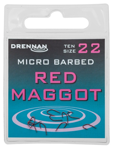 Drennan Red Maggot r.20 10szt haczyki