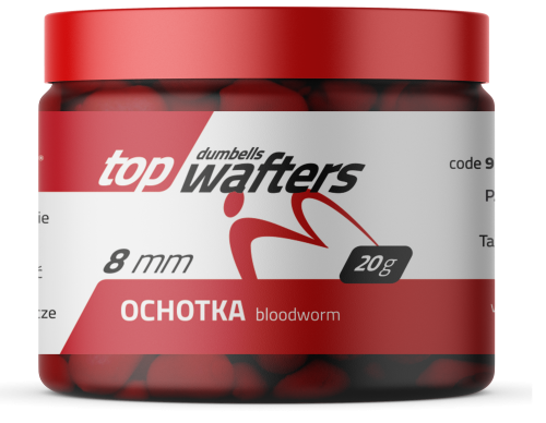 MatchPro Top Dumbells Wafters Bloodworm 8mm 20g