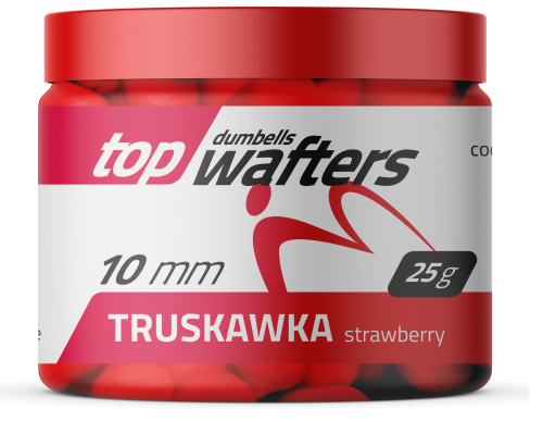 MatchPro Top Dumbells Wafters Strawberry  10mm 25g