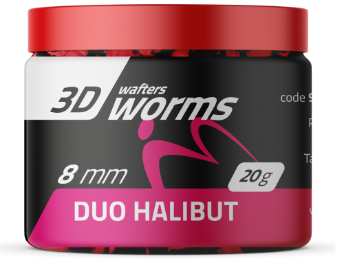 MatchPro Top Worms Wafters Duo Halibut 8mm 20g