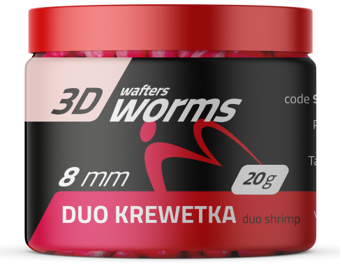 MatchPro Top Worms Wafters Duo Shrimp 8mm 20g